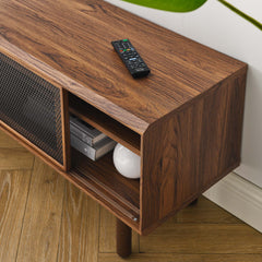 Kurtis Walnut 47" TV Stand - Ornate Home