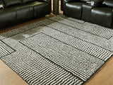 Kurtmen Black/Ivory Large Rug (Online Special Price) - Ornate Home