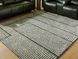 Kurtmen Black/Ivory Large Rug - Ornate Home