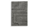 Kurtmen Black/Ivory Medium Rug (Online Special Price) - Ornate Home