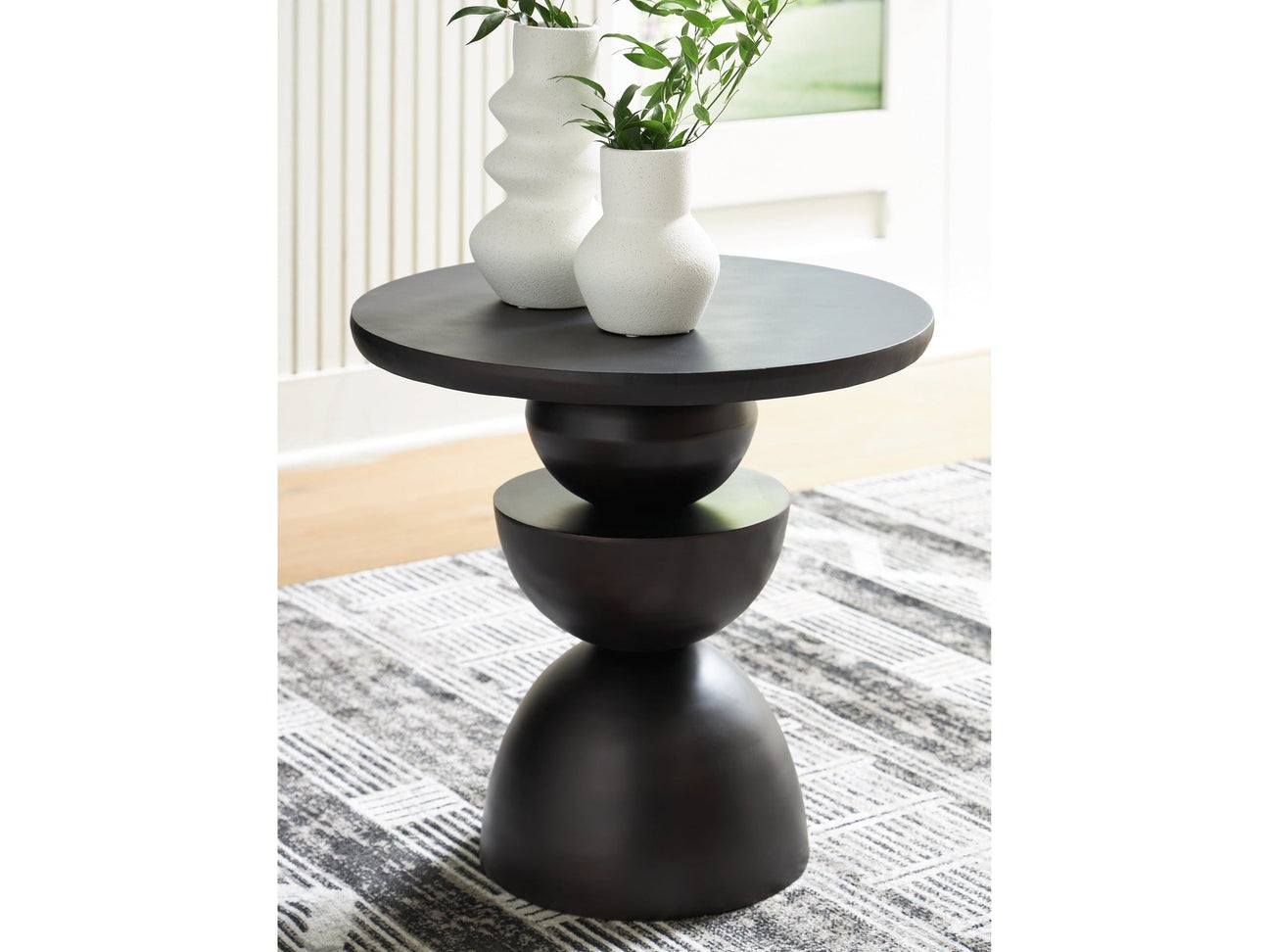 Kurtson Bronze Finish Accent Table (Online Special Price) - Ornate Home