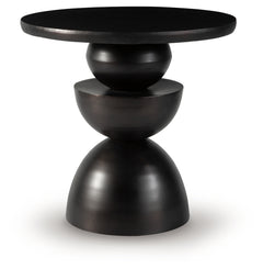 Kurtson Bronze Finish Accent Table - Ornate Home