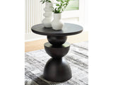 Kurtson Bronze Finish Accent Table - Ornate Home