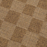 Kuval Checkered Brown Outdoor Rug - Ornate Home