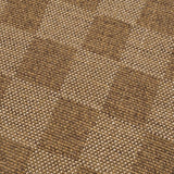 Kuval Checkered Brown Rug - Ornate Home