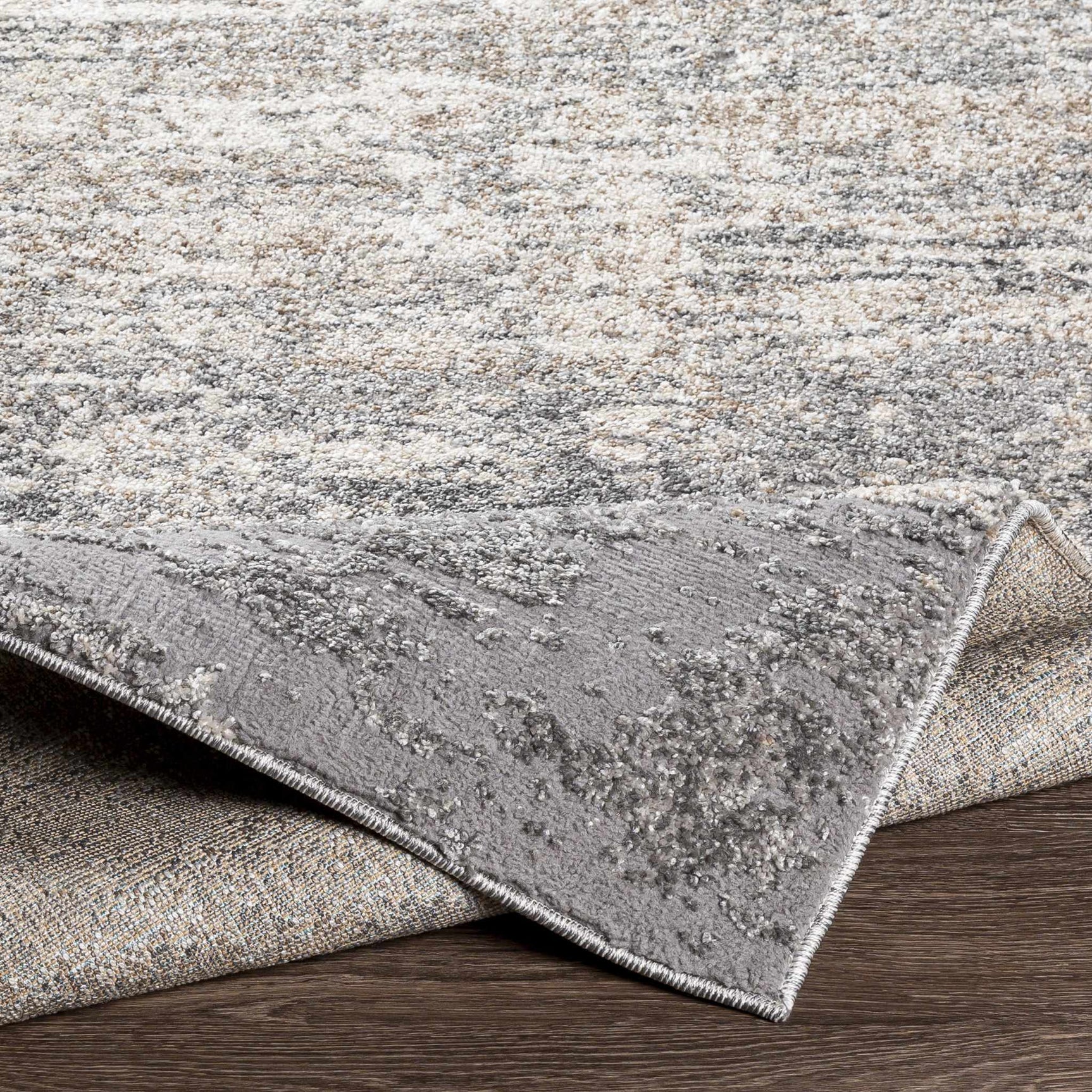Kyabram Textured Abstract Area Rug - Ornate Home