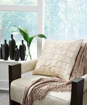 Kydner Beige/Brown Pillow (Online Special Price) - Ornate Home