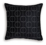 Kydner Black/Silver Pillow (4/CS) - Ornate Home