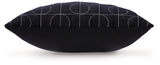 Kydner Black/Silver Pillow (4/CS) - Ornate Home