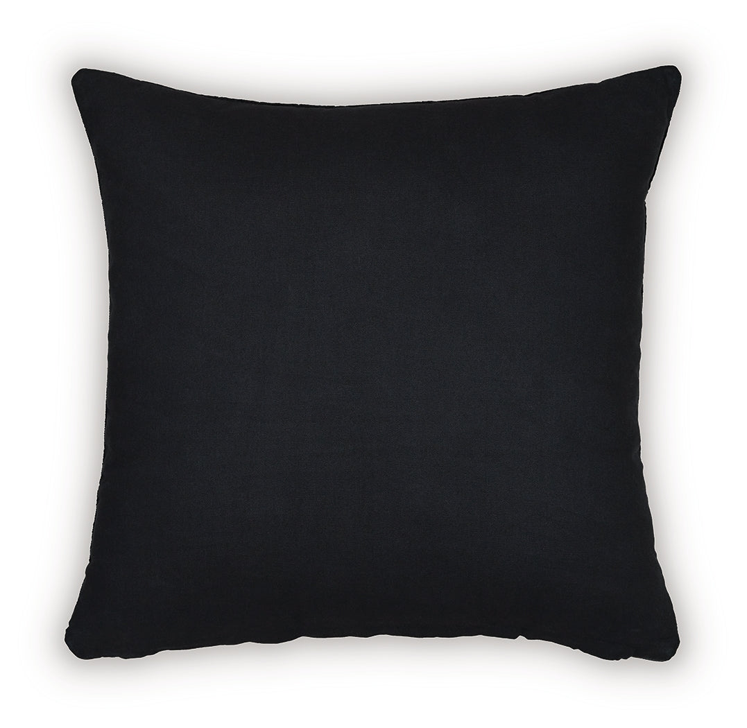 Kydner Black/Silver Pillow (4/CS) - Ornate Home