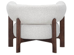 Kylo Whitenoise Natural/Smoked Oak Lounge Chair - Ornate Home