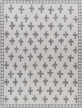 Kyna Gray Outdoor Area Rug - Clearance - Ornate Home