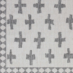 Kyna Gray Outdoor Area Rug - Clearance - Ornate Home