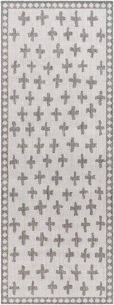Kyna Gray Outdoor Area Rug - Clearance - Ornate Home
