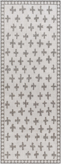 Kyna Gray Outdoor Area Rug - Clearance - Ornate Home
