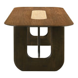 Kyree Walnut Dining Table - Ornate Home