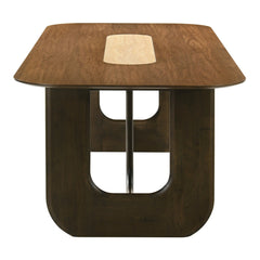 Kyree Walnut Dining Table - Ornate Home