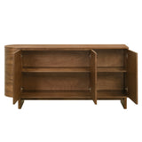 Kyree Walnut Server - Ornate Home