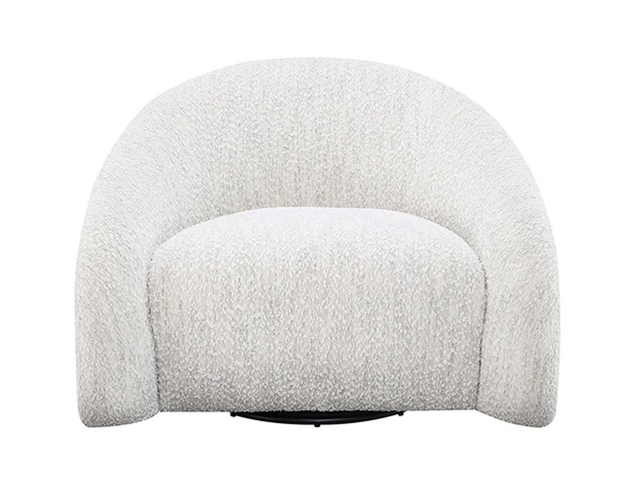 Kyria Beige Swivel Chair - Ornate Home