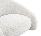 Kyria Beige Swivel Chair - Ornate Home