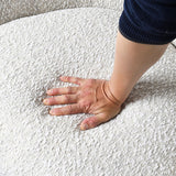 Kyria Beige Swivel Chair - Ornate Home