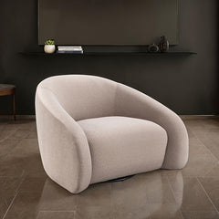 Kyria Brown Swivel Chair - Ornate Home