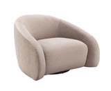 Kyria Brown Swivel Chair - Ornate Home