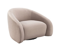 Kyria Brown Swivel Chair - Ornate Home