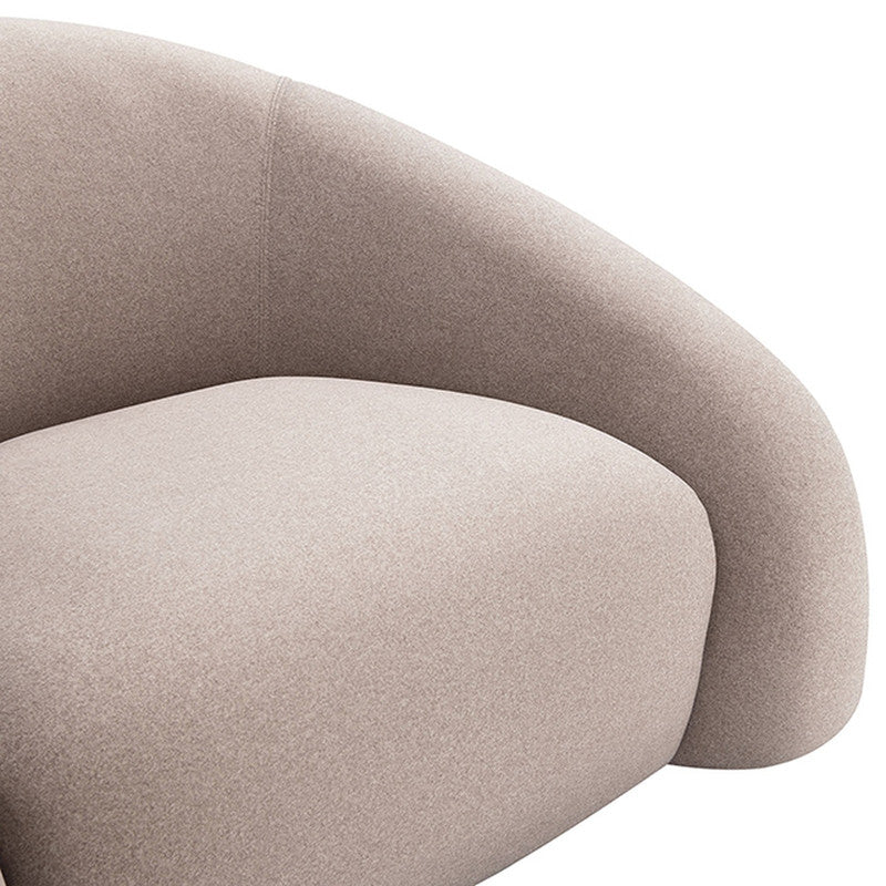 Kyria Brown Swivel Chair - Ornate Home