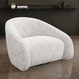 Kyria Light Brown Swivel Chair - Ornate Home