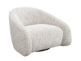 Kyria Light Brown Swivel Chair - Ornate Home
