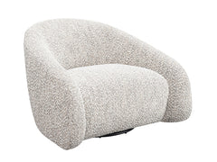 Kyria Light Brown Swivel Chair - Ornate Home