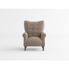 Kyrie Dark Gray Velvet Accent Chair - Ornate Home