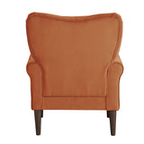 Kyrie Orange Accent Chair - Ornate Home
