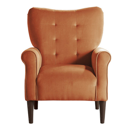 Kyrie Orange Accent Chair - Ornate Home