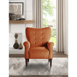 Kyrie Orange Accent Chair - Ornate Home
