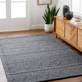 Kyung Dark Gray Area Rug - Clearance - Ornate Home