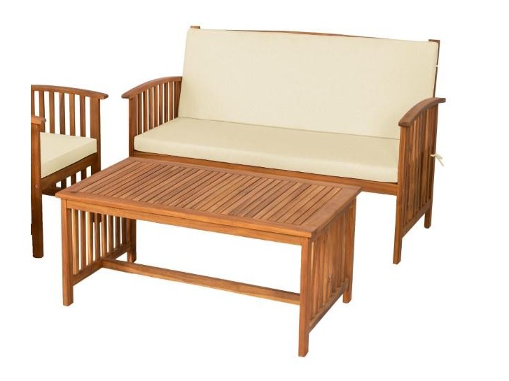 Kyushu Beige/Natural Table Set - Ornate Home