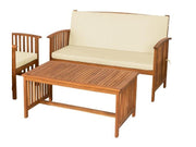 Kyushu Beige/Natural Table Set - Ornate Home