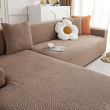 L Shape Couch Covers Stretch Slipcovers Furniture Protector with 1pcs Free Pillowcases - Ornate Home
