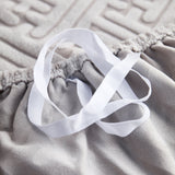 L Shape Sectional Sofa Cover Soft Stretch Furniture Protector Couch Slipcover with 1pcs Free Pillowcases - Ornate Home