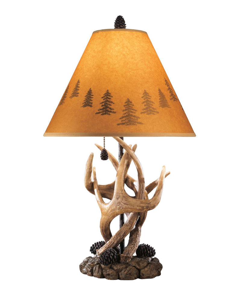 Derek Brown Rustic Table Lamp (Set of 2) - Ornate Home