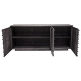 Landscape Espresso Grey Acacia Sideboard - Ornate Home