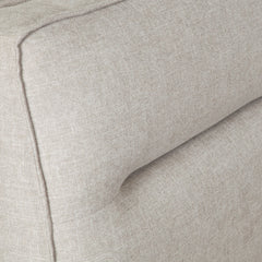 Leandro Mist Sand Fabric Bed - Ornate Home
