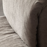 Leigh Dove Fabric Armless Chair - Ornate Home