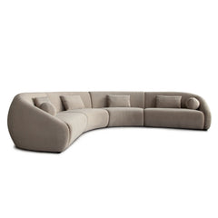 Lena Fawn Alpaca 4-Pc Sectional - Ornate Home