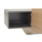 Bristol Point Saddle Brown Media Cabinet