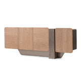 Bristol Point Saddle Brown Console Table