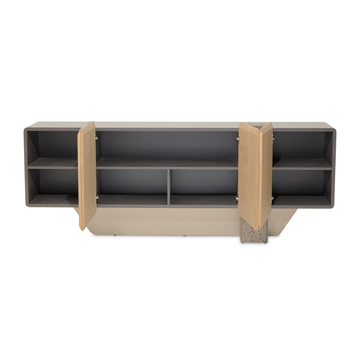 Bristol Point Saddle Brown Console Table