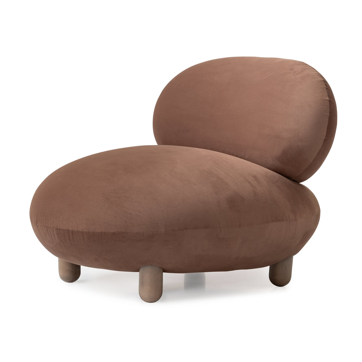 Bristol Point Saddle Brown Accent Chair